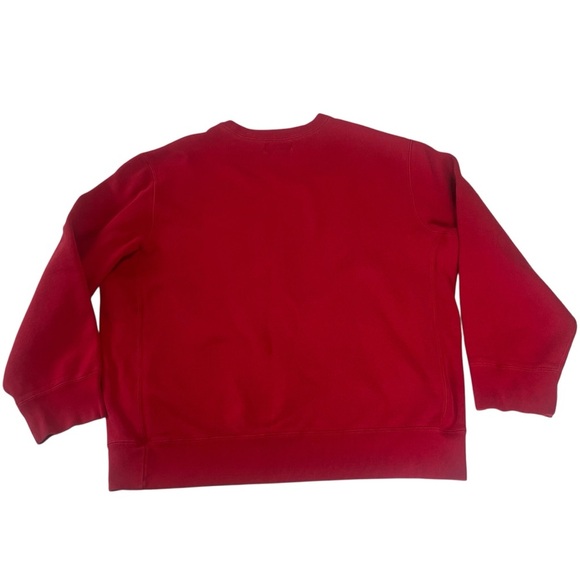 Polo Ralph Lauren Crewneck Red With Black Embroidered Polo Horse Size XXL - Picture 2 of 6